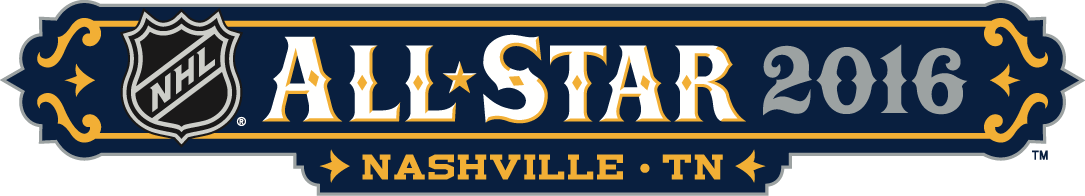NHL All-Star Game 2016 Wordmark Logo iron on heat transfer